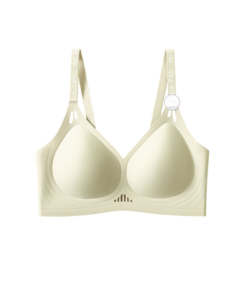 Women's Wireless Jelly Gel Seamless Push-up Bra
