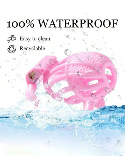 Honeycomb Chastity Lock Birdcage for Men