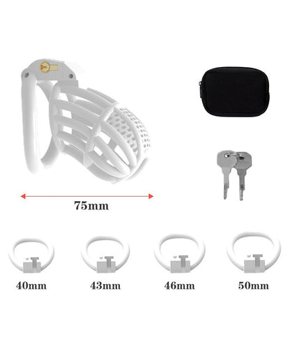 Honeycomb Chastity Lock Birdcage for Men