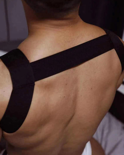 Men's Sexy Strappy Temptation Bodysuit